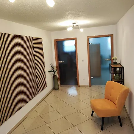 Apartmán Ferienwohnung Im Gruenen